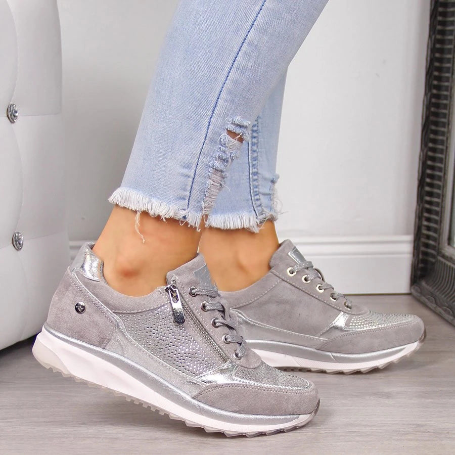 Women’s Walking Trainers | Zip Detail