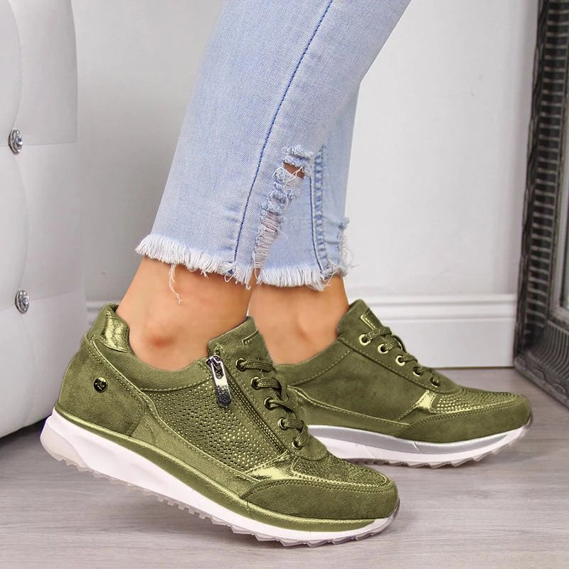 Women’s Walking Trainers | Zip Detail