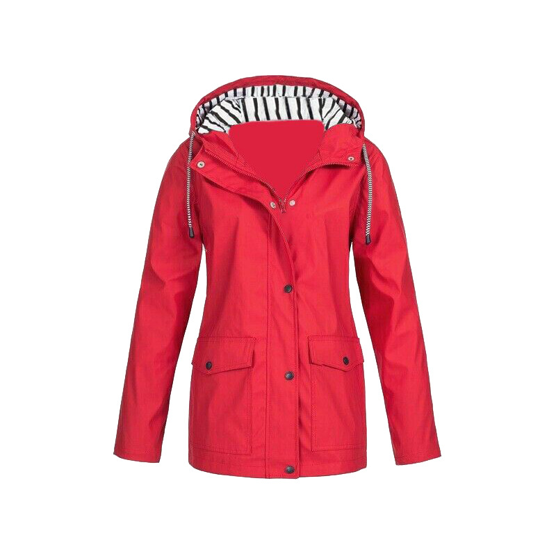 Women’s Hooded Rain Coat | Casual