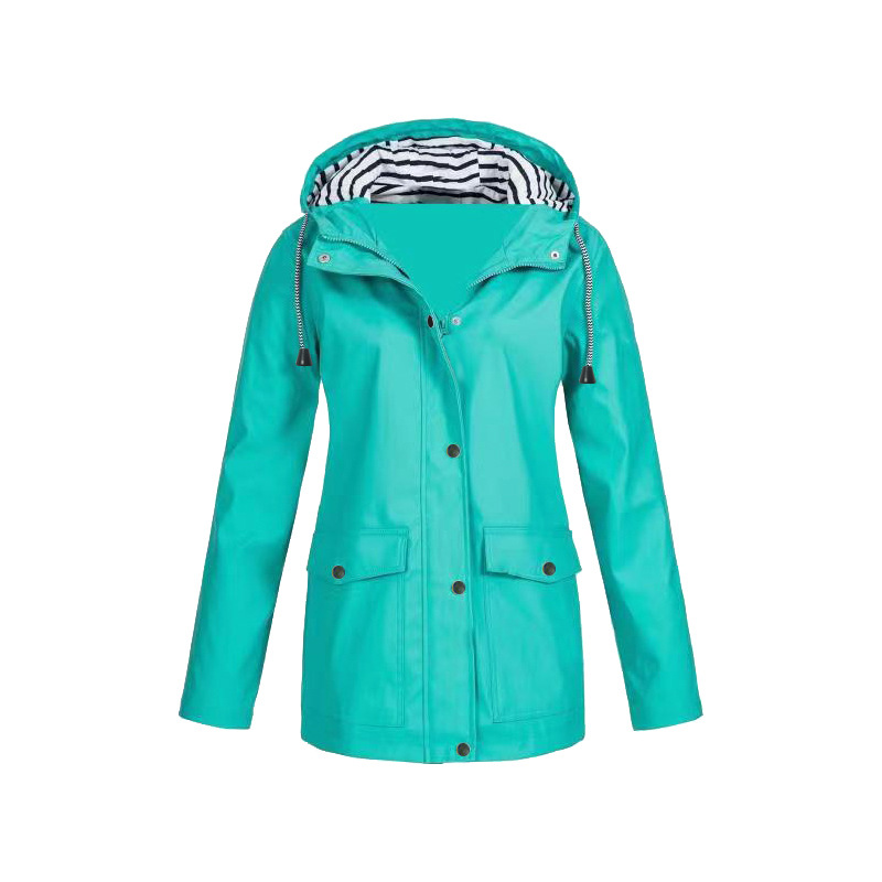 Women’s Hooded Rain Coat | Casual