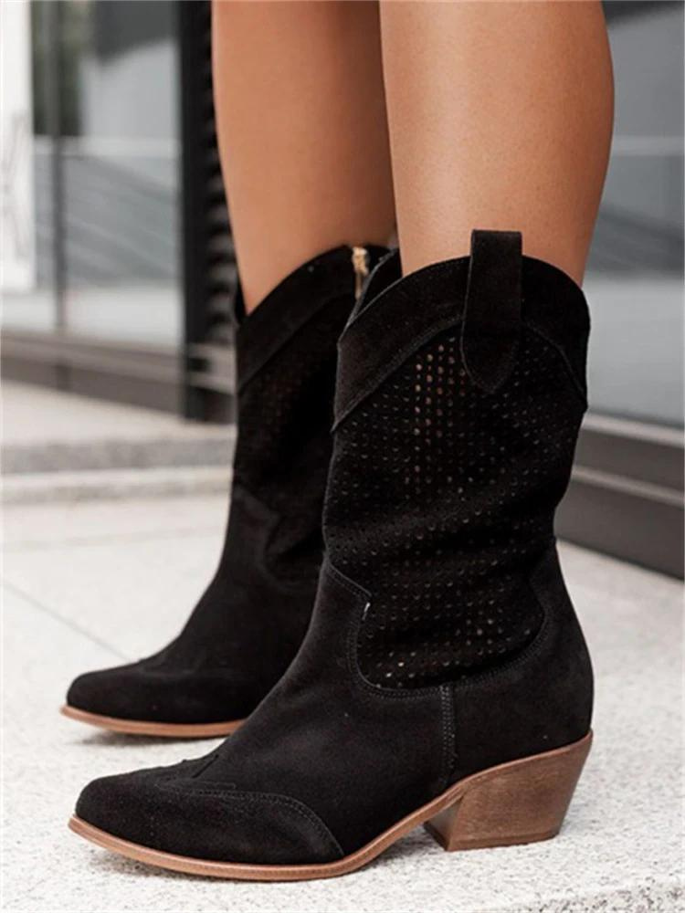 Women’s Knee High Cowgirl Boots | Heeled