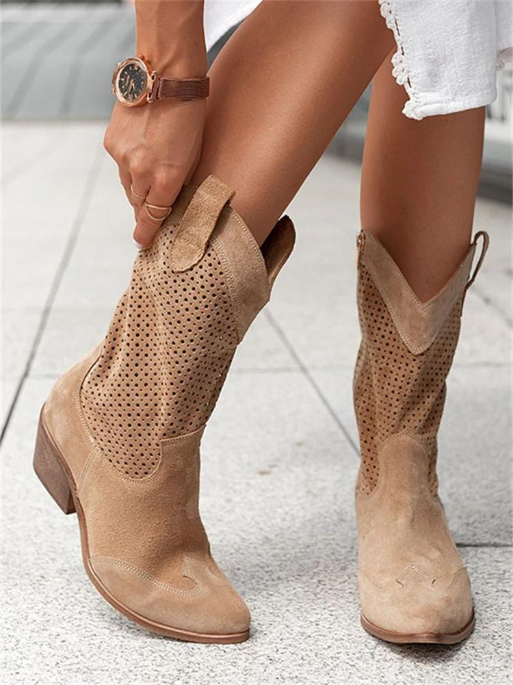 Women’s Knee High Cowgirl Boots | Heeled