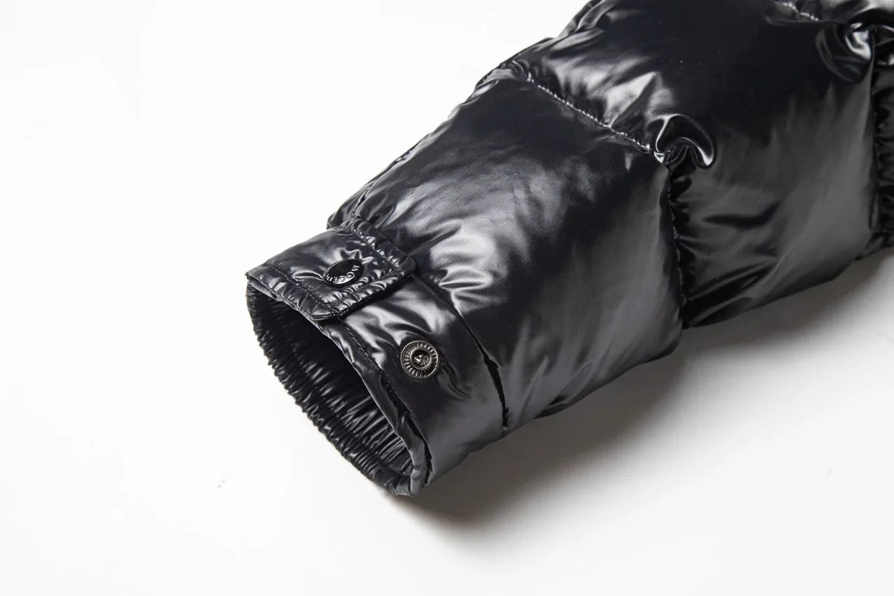 Men’s Winter Puffer Jacket | Waist Quilted