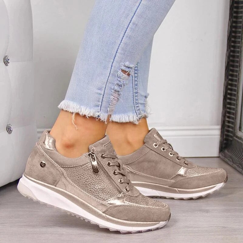 Women’s Walking Trainers | Zip Detail