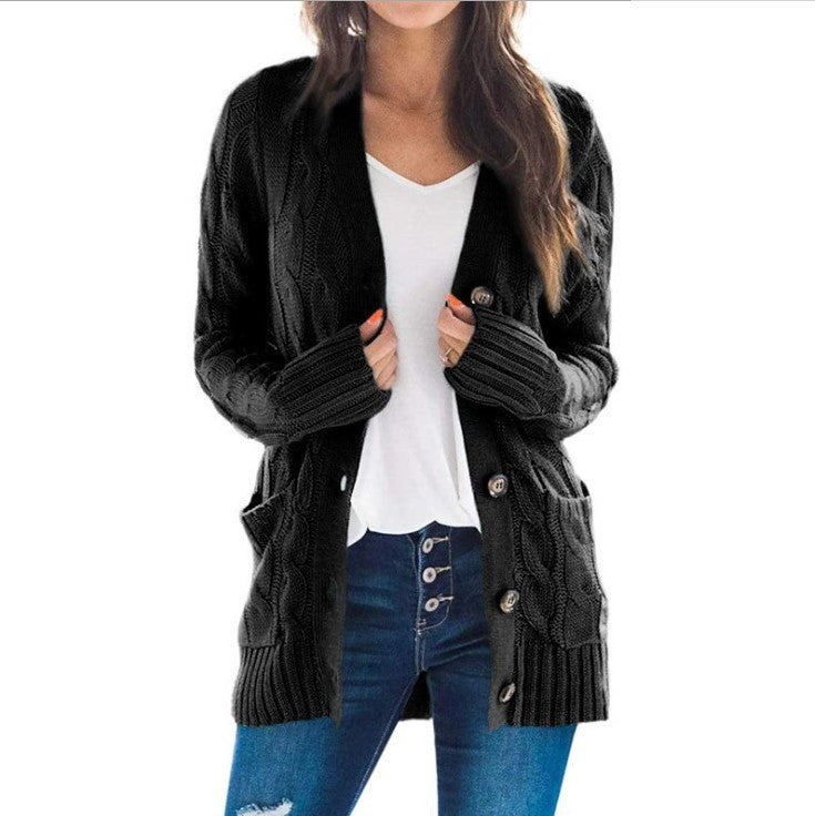 Women’s Chunky Knit Cardigan | Long