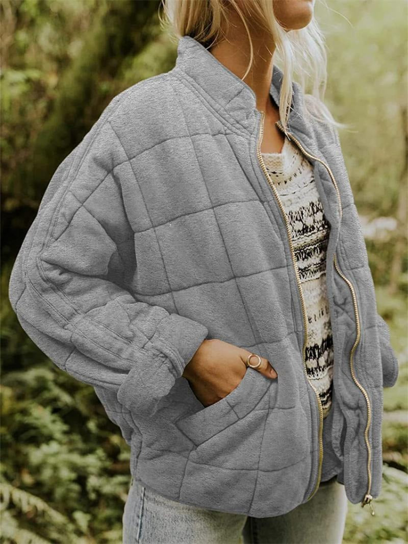 Women’s Oversized Quilted Jacket | Casual