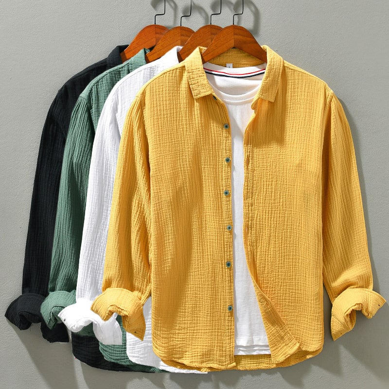 Men's Casual Cotton Shirt | Oversized