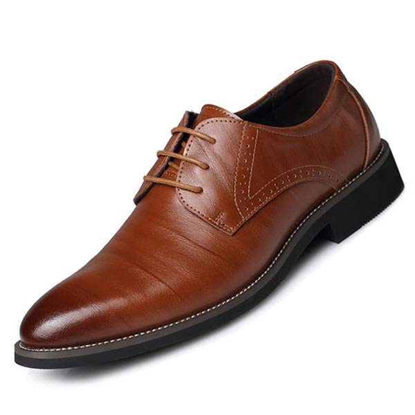Cooper - Men's Elegant Laced Dress Shoes