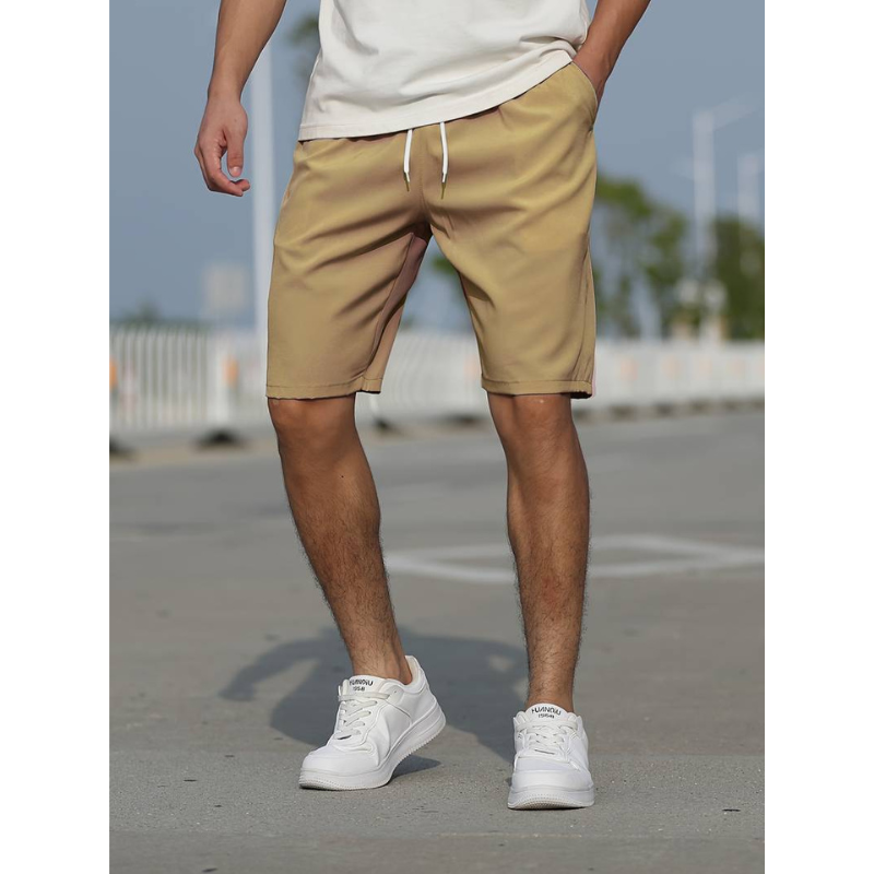 Men’s Casual Drawstring Shorts | Running