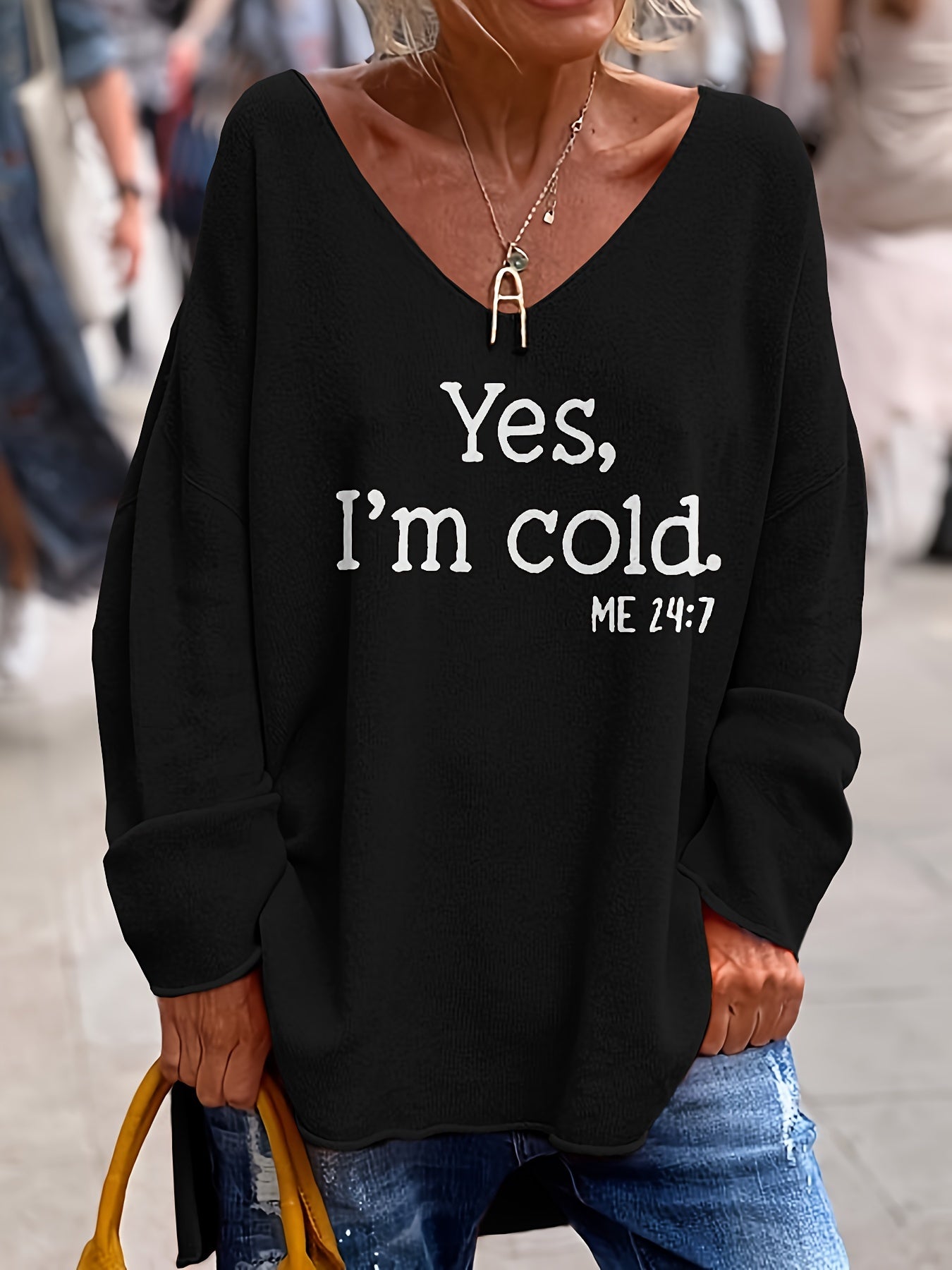 Women’s Graphic Jumper | Oversized