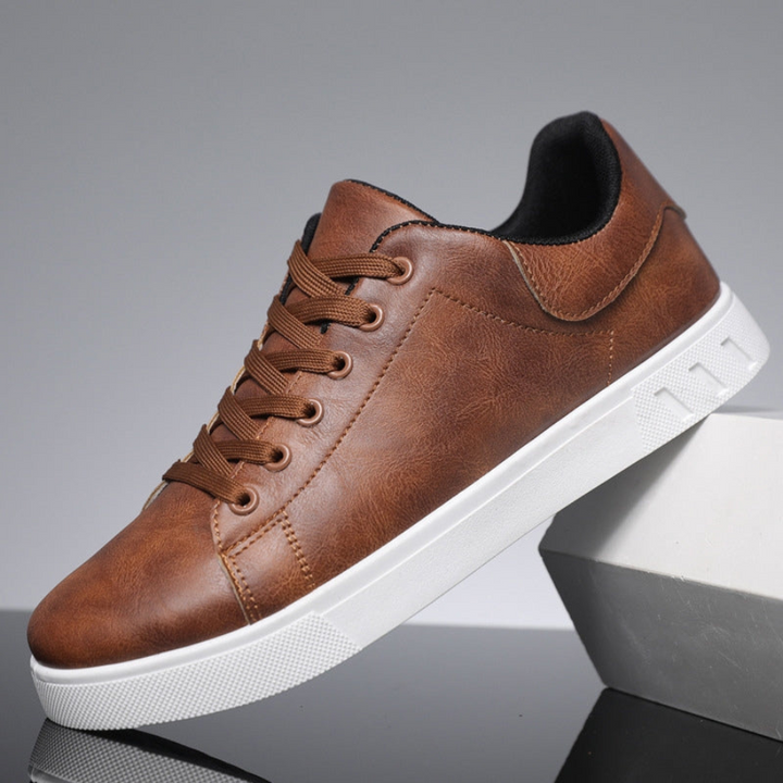 Rhodes - Sleek Leather Sneakers