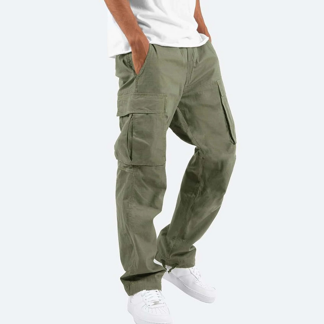 Men’s Utility Cargo Trousers | Wide Leg