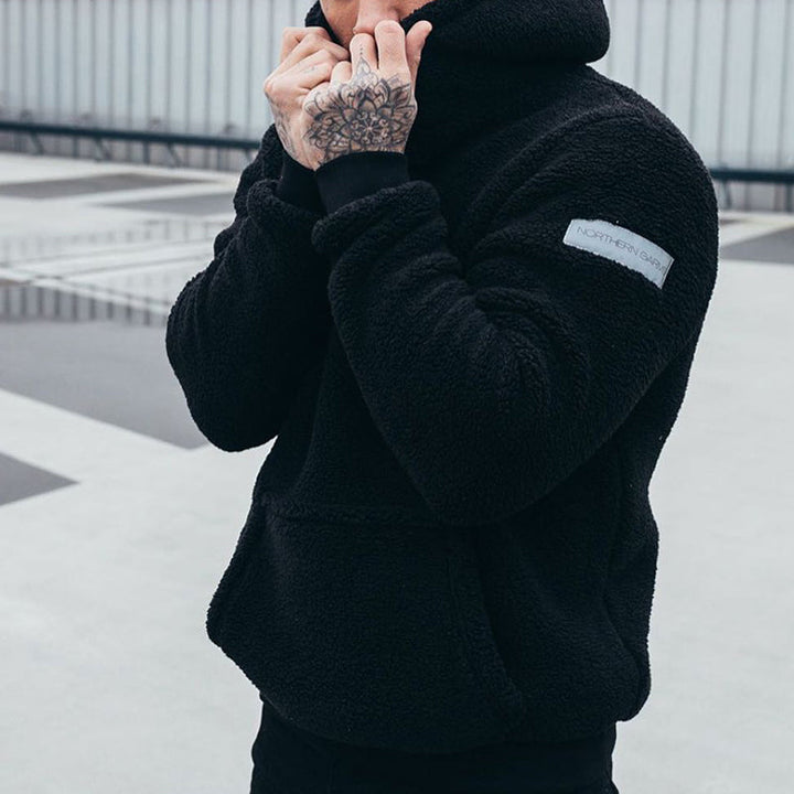 Bobby - Men's Warm and Snug Woolen Hoodie for Winter