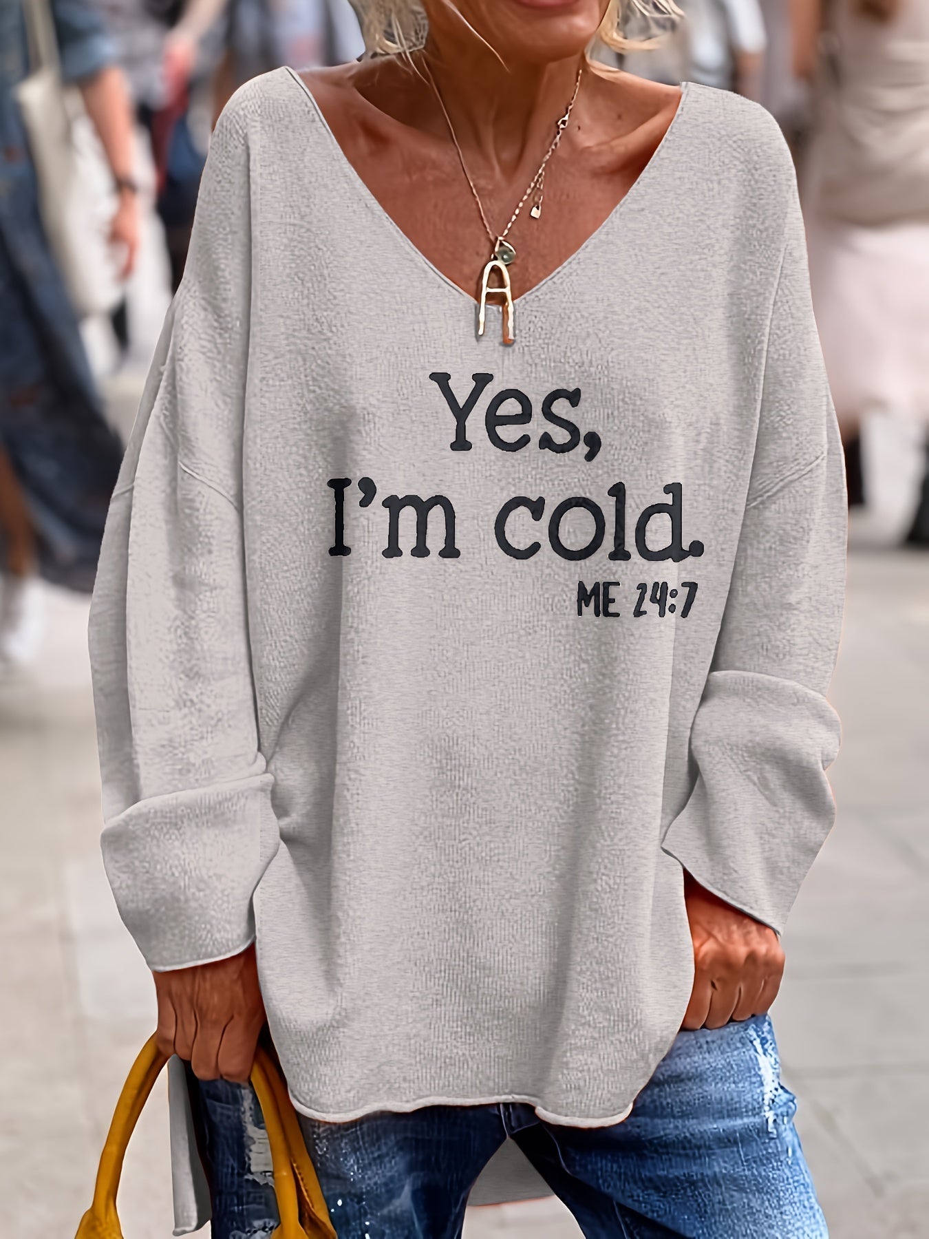 Women’s Graphic Jumper | Oversized