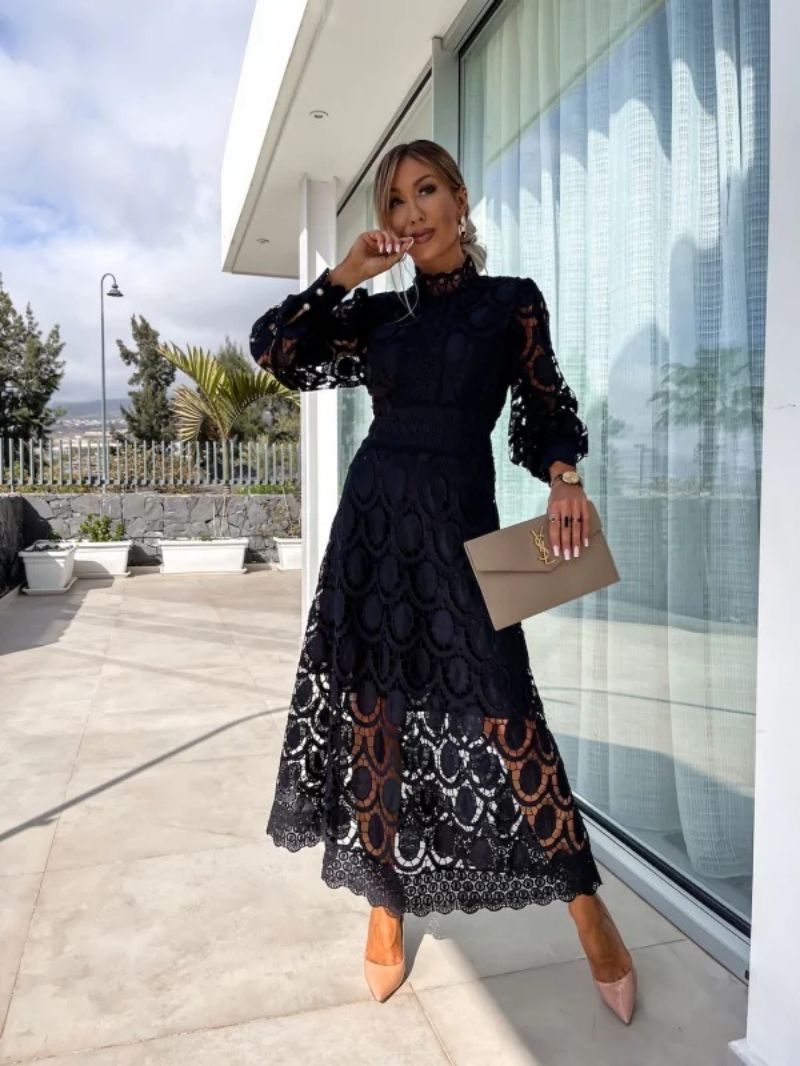 Women’s Elegant Lace Dress | Wedding Guest