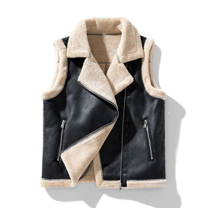 Women’s Casual Biker Gilet | Sleeveless