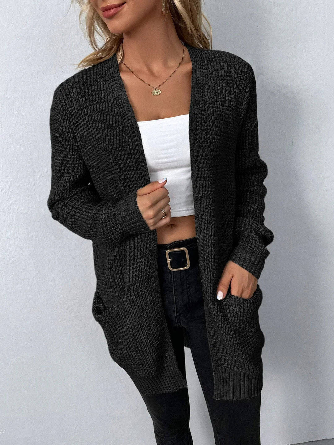 Women’s Open Front Cardigan | Knit