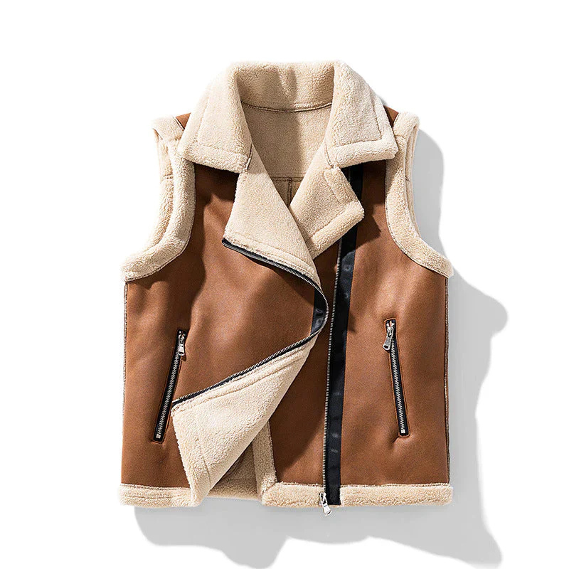 Women’s Casual Biker Gilet | Sleeveless