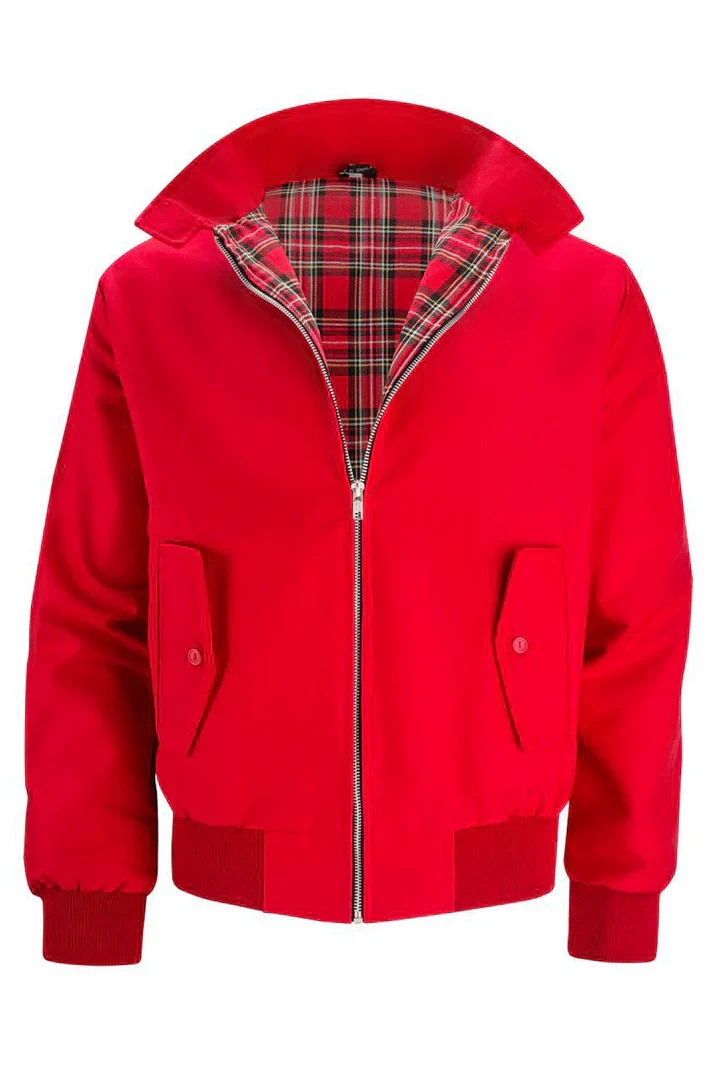 Men’s Retro Bomber Jacket | Tartan