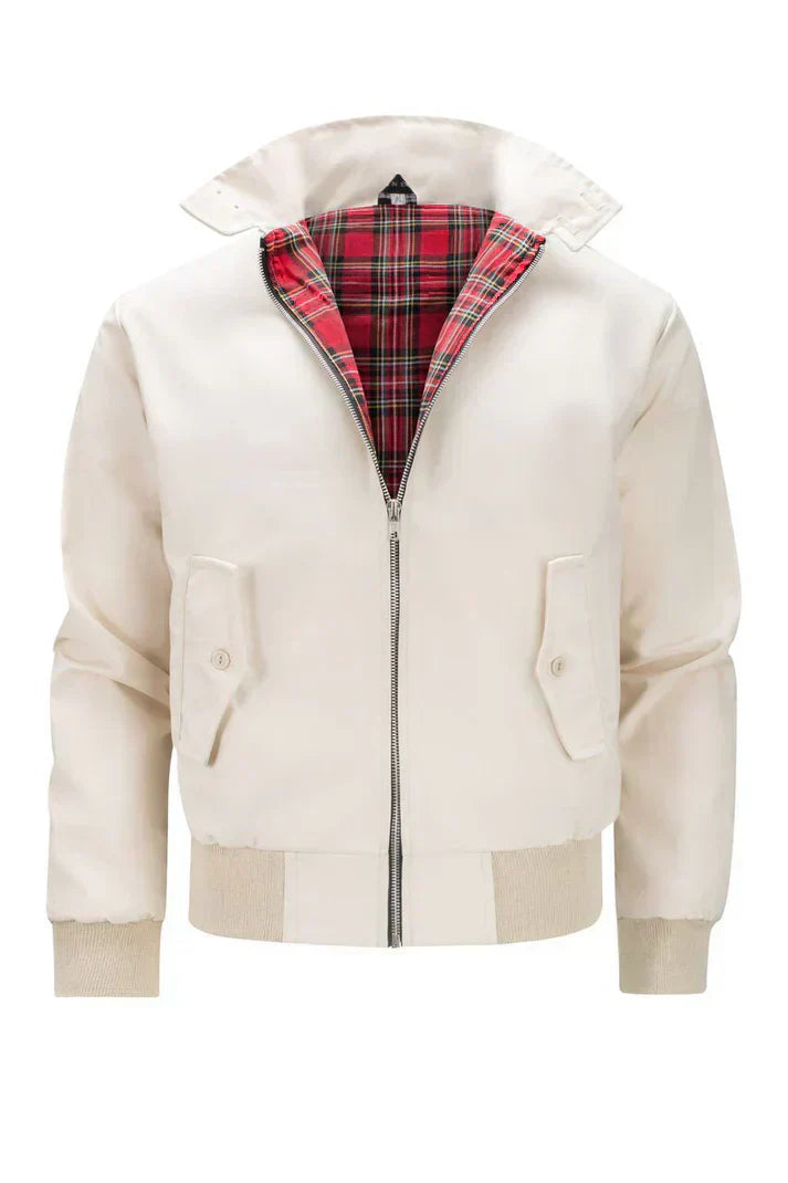 Men’s Retro Bomber Jacket | Tartan