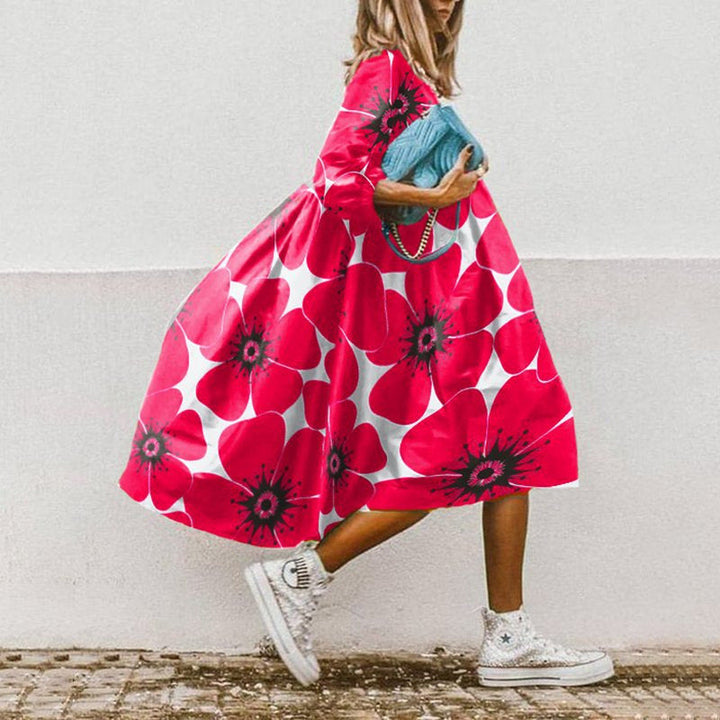 Women’s Floral Oversized Dress | Smock