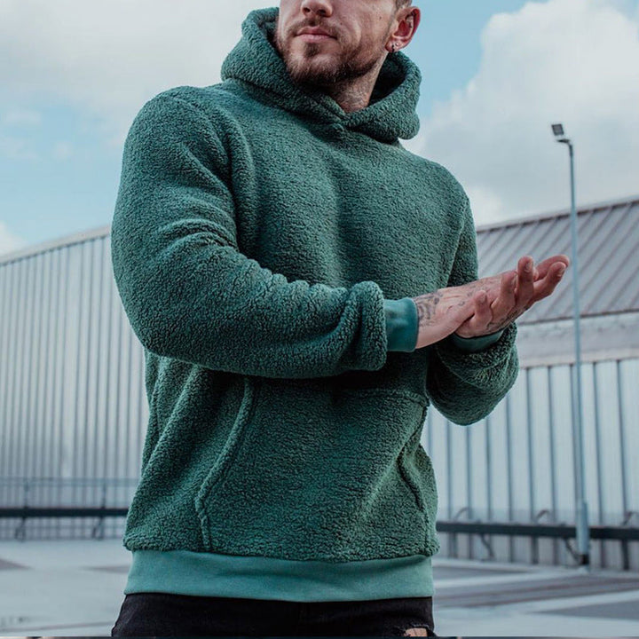 Bobby - Men's Warm and Snug Woolen Hoodie for Winter