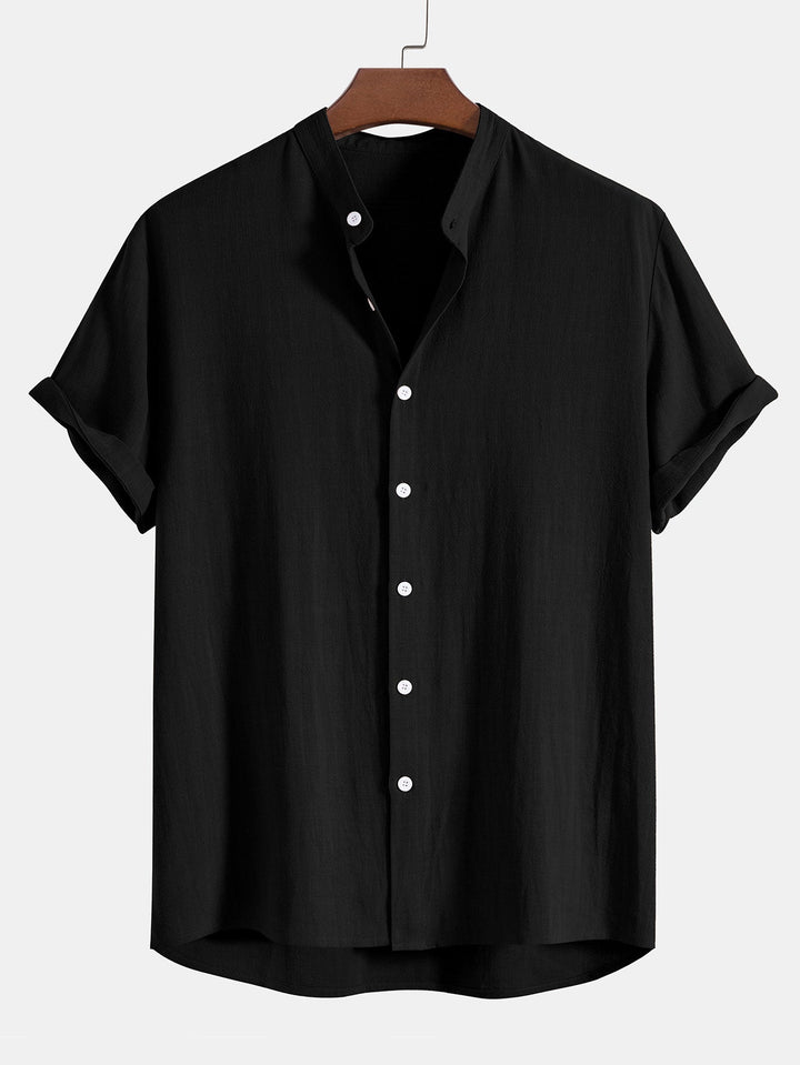 Men’s Casual Two-Piece Set | Shirt & Shorts