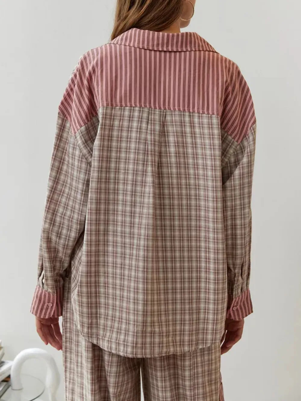 Women’s Striped Pyjama Set | Two Piece