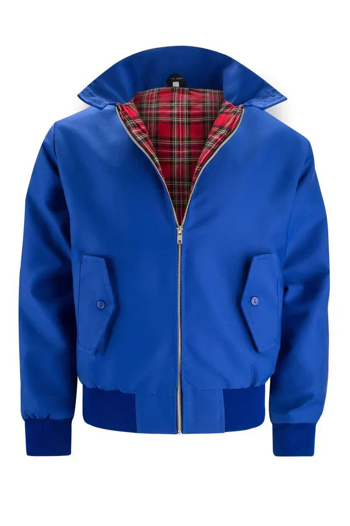 Men’s Retro Bomber Jacket | Tartan