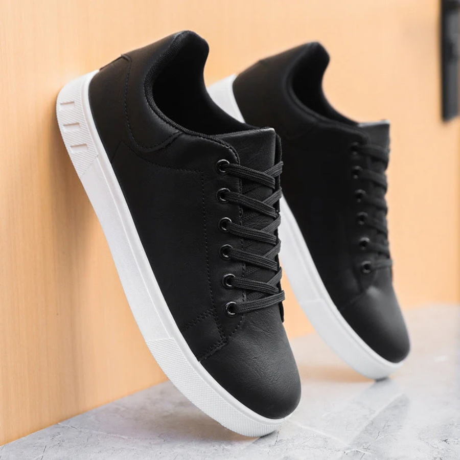 Rhodes - Sleek Leather Sneakers