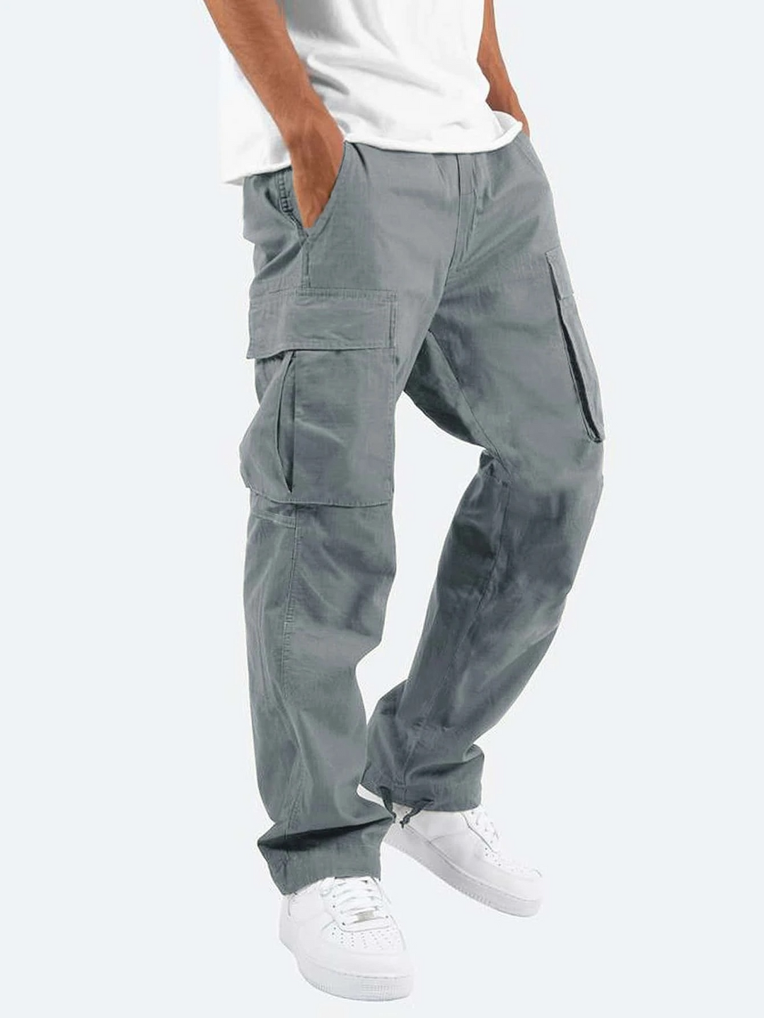 Men’s Utility Cargo Trousers | Wide Leg