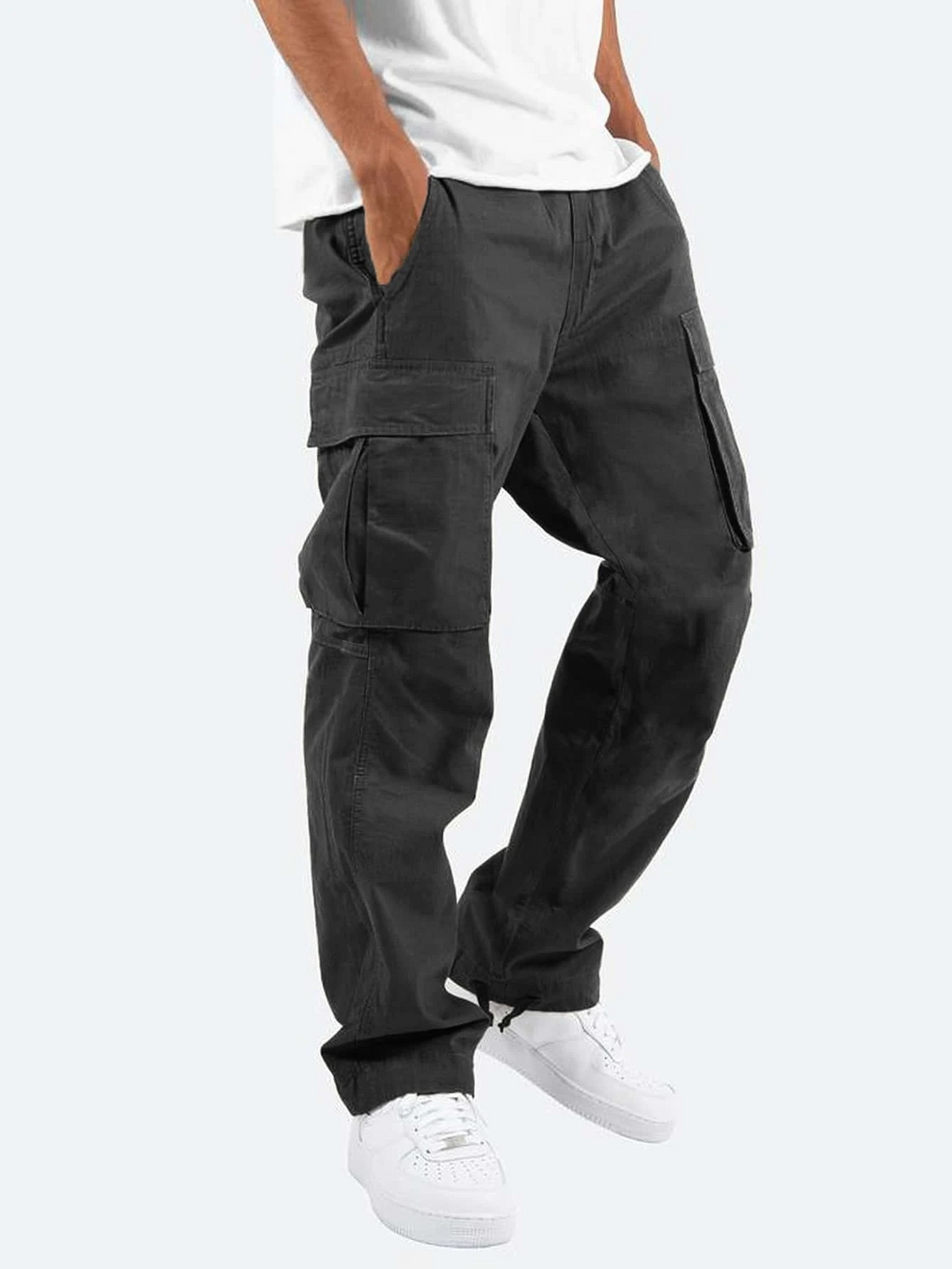 Men’s Utility Cargo Trousers | Wide Leg
