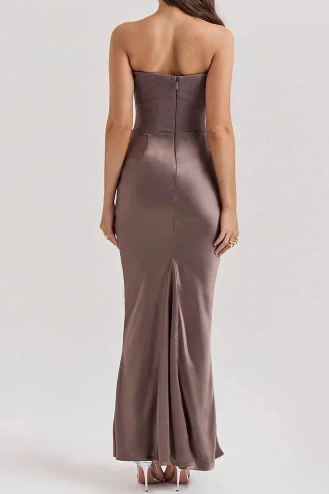 Women’s Strapless Corset Dress | Maxi