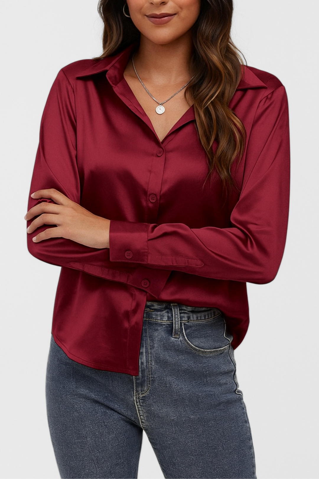 Women’s Button-Up Shirt | Long Sleeve