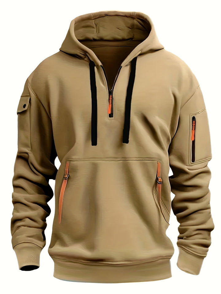 Bernard - Men's Sturdy Outdoor Zip Hoodie