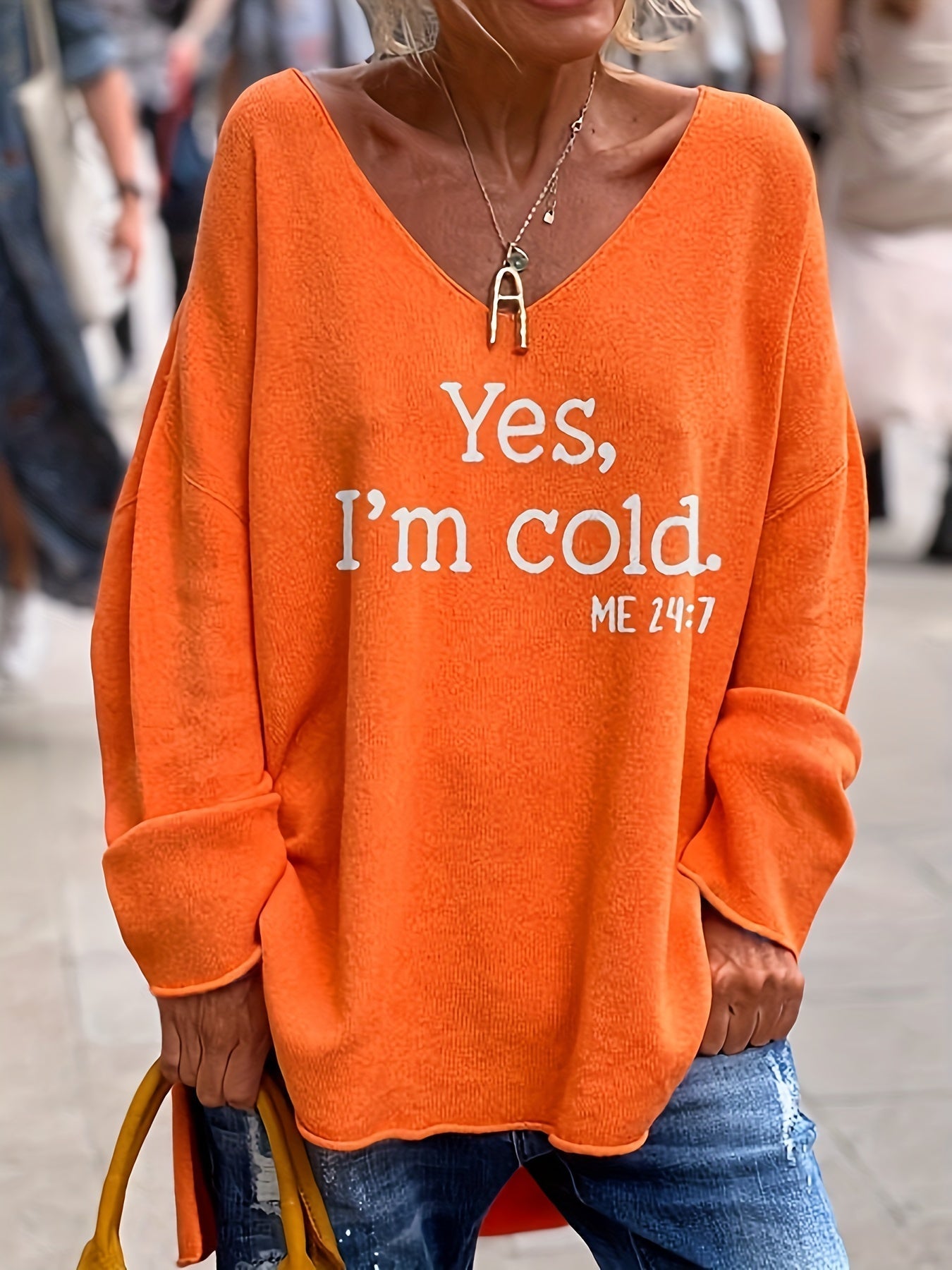 Women’s Graphic Jumper | Oversized