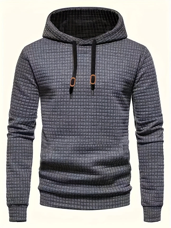 Bill - Men's Textured Waffle Hoodie