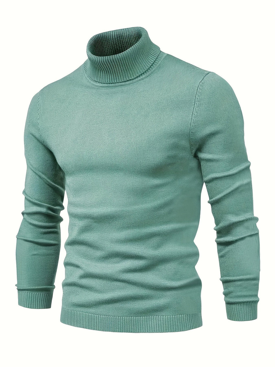 Billy - Men's Turtleneck Sweater in Wool