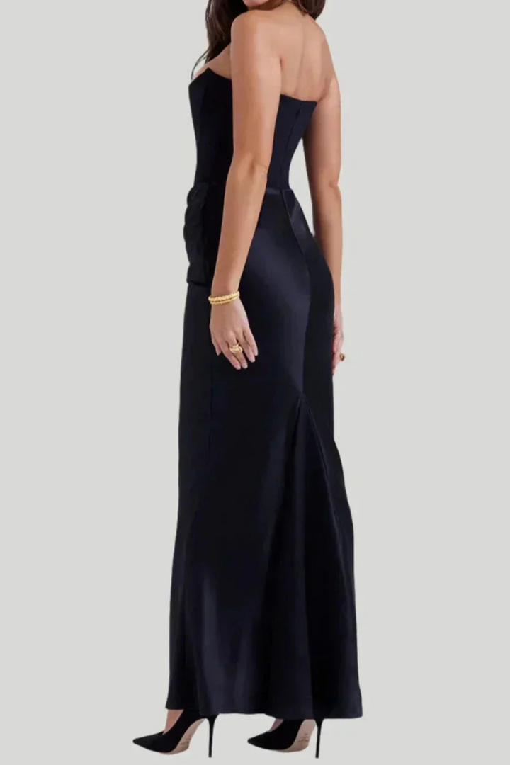Women’s Strapless Corset Dress | Maxi