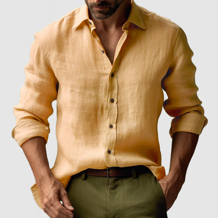 Men’s Button-Up Casual Shirt | Long Sleeve