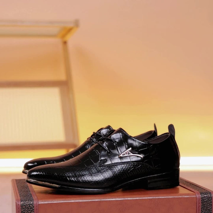Brooks - Men's Timeless Leather Lace-up Dress Shoes