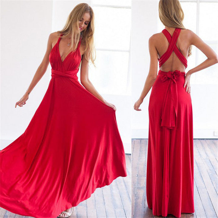 Women’s Elegant Convertible Dress | Wedding Guest