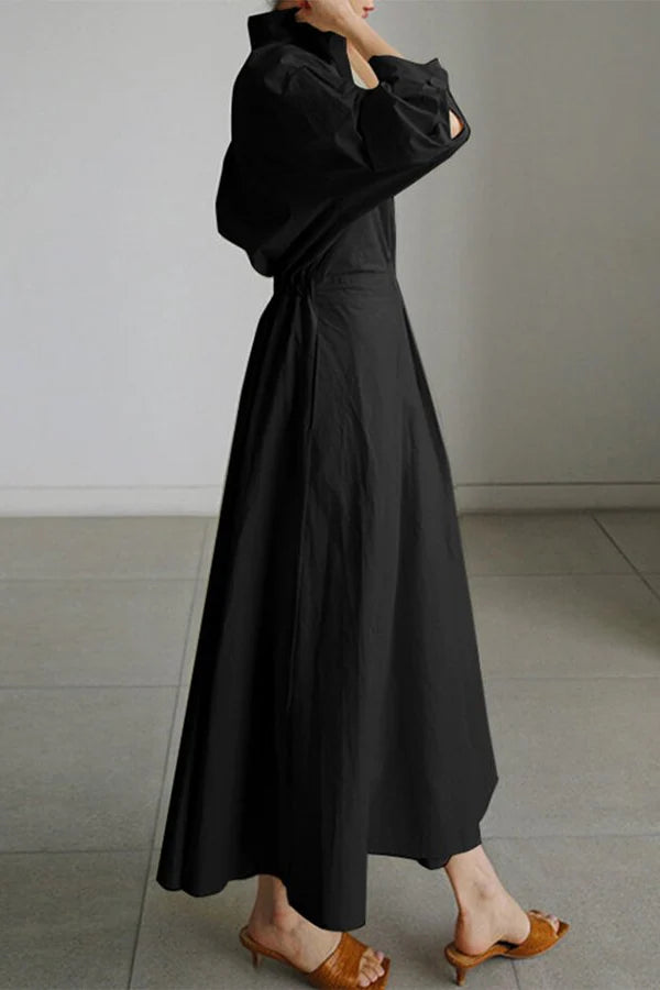 Women’s Elegant Shirt Dress | Midi