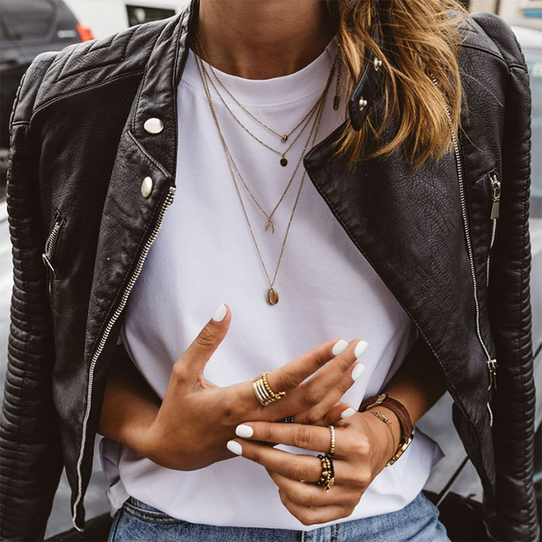 Women’s Biker Jacket | Cropped