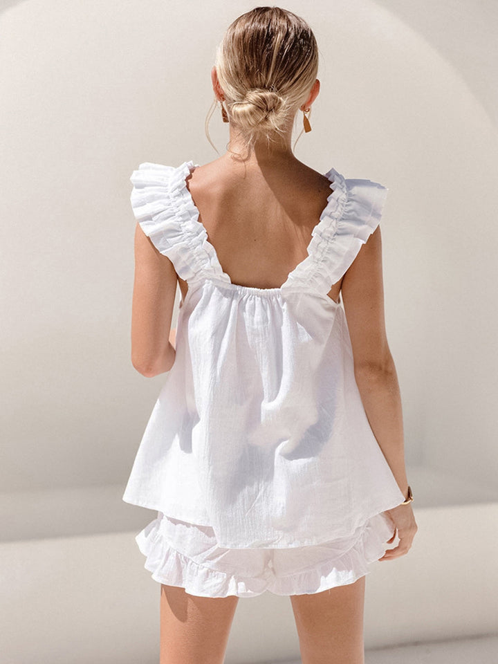 Women’s Ruffle Co-ord Set | Two Piece
