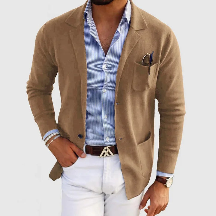 Men’s Casual Knit Blazer | Lightweight