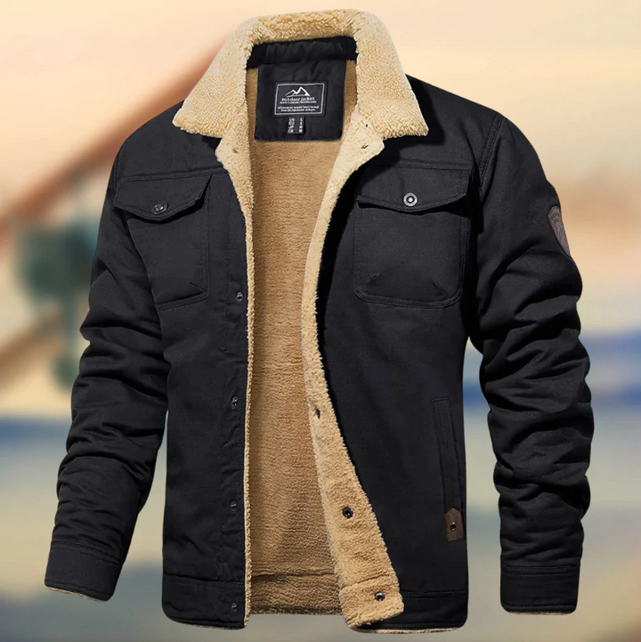 Men’s Lined Winter Jacket | Teddy