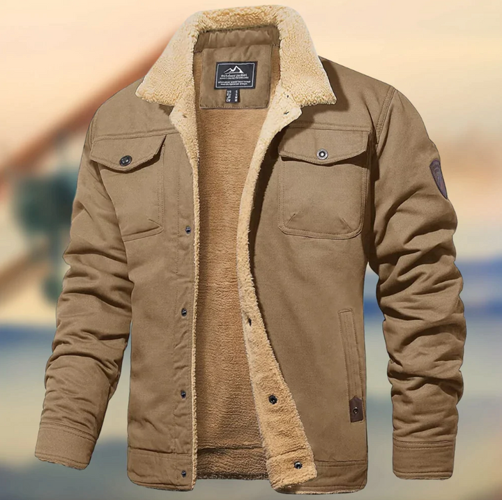 Men’s Lined Winter Jacket | Teddy
