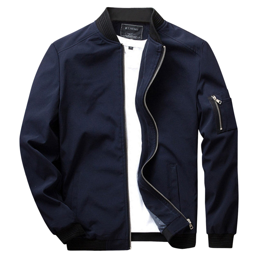 Men’s Bomber Zip-Up Jacket | Lightweight