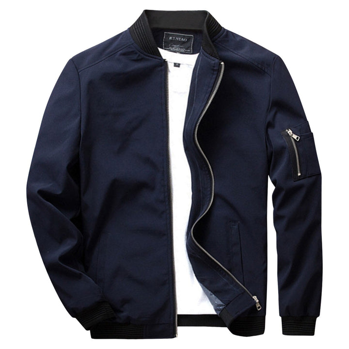 Men’s Bomber Zip-Up Jacket | Lightweight